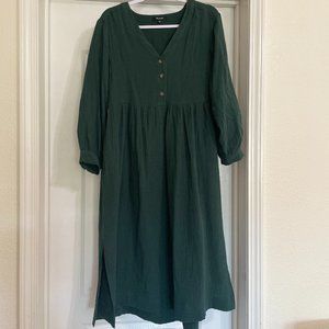 Forest Green Madewell Dress